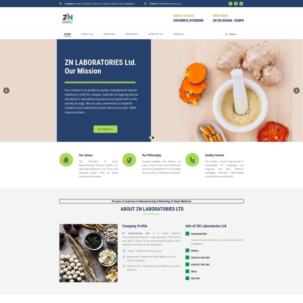 Zn Laboratories Ltd