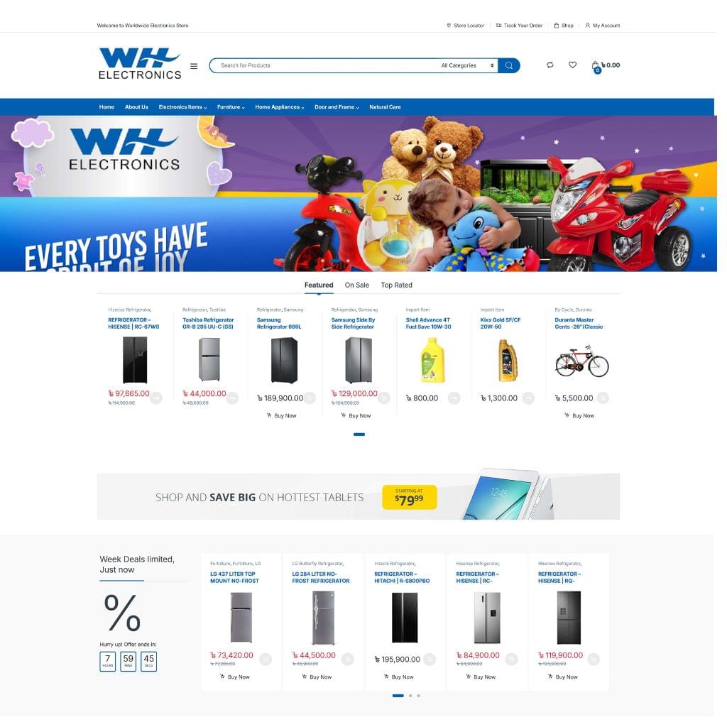 whitehomestores